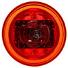 10375R Truck-Lite 10 Series High Profile LED Red Round 8 Diode Marker Clearance Light, PC, Fit 'N Forget Molded Connector, 12V