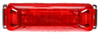 19036R Truck-Lite Series 19 LED Red Rectangular 4 Diode Marker Clearance Light With Chrome Bracket Mount Kit