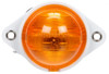 20316Y Truck-Lite Incandescent Yellow Round One Bulb Side Turn Signal Bracket Mount Hardwired .180 Bullet 12V Kit