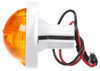 20316Y Truck-Lite Incandescent Yellow Round One Bulb Side Turn Signal Bracket Mount Hardwired .180 Bullet 12V Kit
