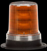 92566Y Truck-Lite Led Medium Profile Beacon, Clear/Yellow, Permanent/Pipe Mount, Class 1, Hardwired, Stripped End, 12V