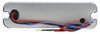 92872Y Truck-Lite Slim Version LED Traffic Control Exterior Strobe Light, 18 Diode, Oval Yellow, Clear Surface Mount, Hardwired, Stripped End, 12V