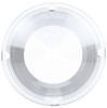 99080C Truck-Lite Round Clear Polycarbonate Replacement Lens for Dome and Utility Lights, 4 Screw