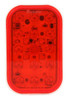 45258R Truck-Lite 45 Series LED Red Rectangular 15 Diode Stop Turn Tail Light, Hardwired PL-3 Female, 12-24V