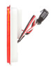 45258R Truck-Lite 45 Series LED Red Rectangular 15 Diode Stop Turn Tail Light, Hardwired PL-3 Female, 12-24V