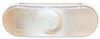 60092C Truck-Lite 60 Series Economy Incandescent Clear Oval One Bulb Back-Up Light, Black Grommet Mount, PL-2, Stripped End/Ring Terminal, 12V, Kit