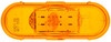 60421Y Truck-Lite Amber LED Oval Side Turn Signal Lamp