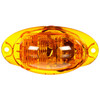 60424Y Truck-Lite LED Turn Signal Light, 2x6 inch Oval, Surface Mount, Hard Wired, 6 Diode