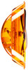 60425Y Truck-Lite 60 Series LED Turn Signal Light, 2x6 Oval, Surface Mount, Hard-Wired Blunt-Cut