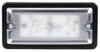80164C Truck-Lite 80 Series LED 6-Diode Rectangular Clear Dome Light, 4 Screw Bracket Mount, Hardwired, 12V