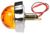 26390Y Truck-Lite 26 Series Incandescent Yellow Round Marker Clearance Light, One Bulb, Two Screw, Hardwired, 12V