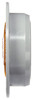 30221Y Truck-Lite 30 Series Incandescent Yellow Round 1 Bulb Marker Clearance Light, PC2, Gray Polycarbonate Flush Flange Mount, PL-10, 12V