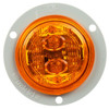 30386Y Truck-Lite 30 Series Low Profile LED Yellow Round 6 Diode Marker Clearance Light