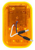 45934Y Truck-Lite 45 Series European Approved LED Yellow Rectangular 19 Diode Rear Turn Signal Light
