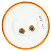 10205Y3 Truck-Lite 10 Series Incandescent Yellow Round 1 Bulb Marker Clearance Light, Polycarbonate, Reflectorized, PL-10, 12V, Bulk