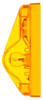 22202Y3 Truck-Lite 22 Series Incandescent Yellow Rectangular Side Turn Signal Light, 1 Bulb, 2 Screw, PL-3, 12V