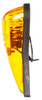 26765Y3 Truck-Lite 26 Series Incandescent Yellow Triangular Marker Clearance Light, Black Rubber 2 Screw, Socket Assembly, Stripped End, 12V, Bulk