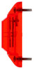 35001R3 Truck-Lite 35 Series LED Red Rectangular 1 Diode Marker Clearance Light Kit, Two Screw Mount