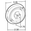30380Y Truck-Lite Amber LED Model 30 2 inch Round Clearance Marker Lamp