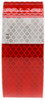 98180 Truck-Lite Red and White Reflective Tape, 2 inch x 50 Feet