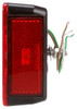5055D Truck-Lite Signal-Stat LED Red/Clear Acrylic Lens Right Hand Combo Box Light, 2 Stud, Hardwired, Stripped End, 12V, Display