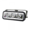 64H51-5 Grote Bracket Mount LED Fog Lamp, Clear Lens, 12-36V, Black Housing