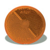 40073-3 Grote Reflector 2.5 Inch Yellow Round Stick-On Bulk Pack