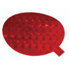 41142-3 Grote Reflector Round Red 3 Inch Stick-On Class A Tape