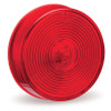 45812-3 Grote Clear/Marker Lamp, 2.5 Inch Diameter, Red, Solid with Optic Lens