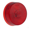 45822-3 Grote Clearance Marker Lamp, 2 Inch Diameter, Red, Solid with Optic Lens