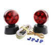 65720-5 Grote Small Trailer Lighting Red LED Magnetic Towing Kit