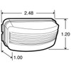 Truck-Lite 15205 LED 15 Series License Light Kit 12 Volt