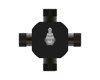 Weasler 200-0700 W series cross and bearing kit, block and pin plane bearing, center grease fitting