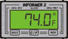 Teltek Informer 2 Glow Temperature Gauge for 2005 & Older Peterbilt | 420