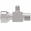 Aeroquip A/C Fitting Adapter Tee Male 37 Degree Carbon Steel | R12-Z99