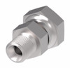 Aeroquip Adapter Straight Female 37 Degree Swivel x Male ORB BSPP Carbon Steel Dura-Kote | FF4179-0606S