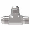 Aeroquip SAE Tee 1/4 Adapter Brass With Sealant | 51X4Z