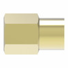 Aeroquip Inverted Female Connector Adapter Brass Straight | 252X5