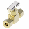 Aeroquip Valve Brass Shutoff Compression | A6763