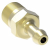 Aeroquip Nipple Reusable 057 B Series Brass Straight Male Pipe NPTF | 05710B-106