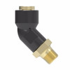 Aeroquip Elbow 45 Degree QCAB Assembly Brass | 217-38610-03