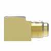 Aeroquip 1/4 SAE Elbow Adapter 90 Degree Brass | 50X4
