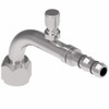Aeroquip Hose Nipple Assembly 90 degree Tube-O Female Long Pilot -10 | FJ3460-01-1010S