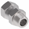 Aeroquip Adapter Straight Female 37 Degree Swivel Male BSPT Carbon Steel | FF4181-0806S