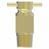 Aeroquip Brass Drain Valve Internal Seat 1/4 MP | 1425A