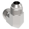 Aeroquip Adapter SAE 37 Elbow 90 Degree Carbon Steel | 2039-8-6S