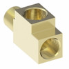 Aeroquip Brass Pipe Tee Adapter with Sealant | 3750X4Z
