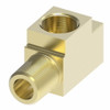 Aeroquip Brass Pipe Tee Adapter with Sealant | 3750X4Z