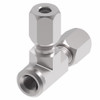 Aeroquip Carbon Steel Flareless Tee Adapter Female Pipe x Tube x Tube | B7805X6