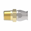 Aeroquip Hose Fitting PTFE Reusable Straight Male Pipe NPTF -16 Brass | 38-190627-16-16
